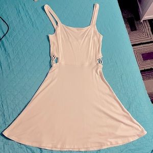 White Cotton Summer Dress